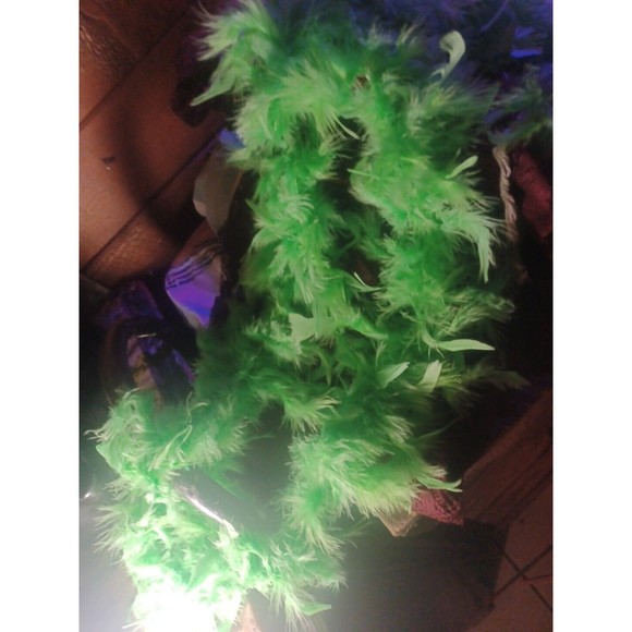 7 Ft Feather Boa Valentine Halloween Prom 1920s Costume Burlesque Dance Cos - Picture 5 of 5